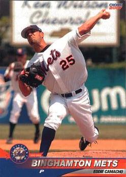 2006 Choice Binghamton Mets #4 Eddie Camacho Front