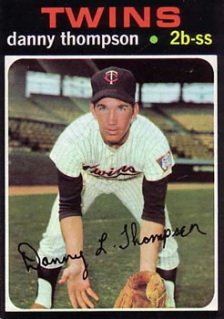 1971 Topps #127 Danny Thompson Front