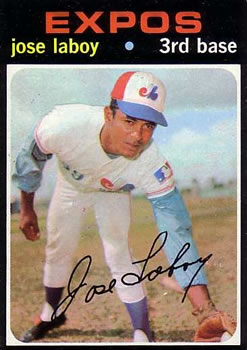 1971 Topps #132 Jose Laboy Front