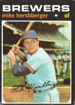 1971 Topps #149 Mike Hershberger Front