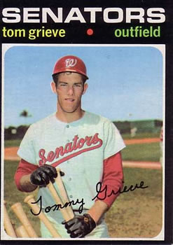 1971 Topps #167 Tom Grieve Front