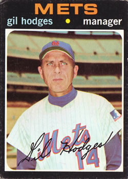 1971 Topps #183 Gil Hodges Front