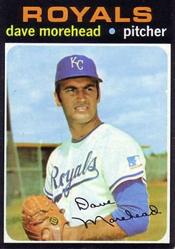 1971 Topps #221 Dave Morehead Front