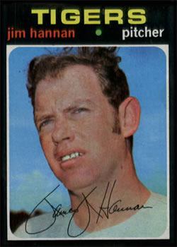 1971 Topps #229 Jim Hannan Front