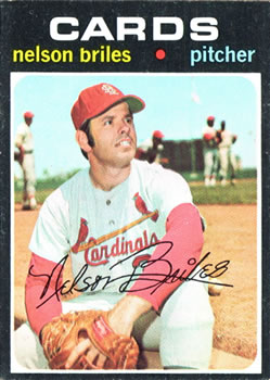 1971 Topps #257 Nelson Briles Front