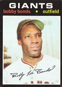 1971 Topps #295 Bobby Bonds Front