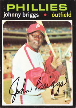 1971 Topps #297 Johnny Briggs Front
