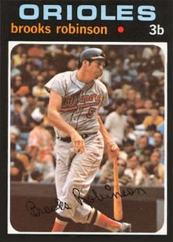 1971 Topps #300 Brooks Robinson Front