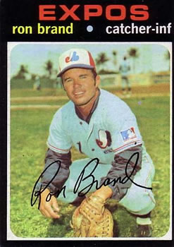 1971 Topps #304 Ron Brand Front