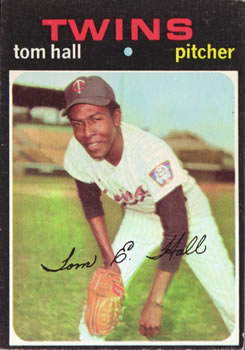 1971 Topps #313 Tom Hall Front