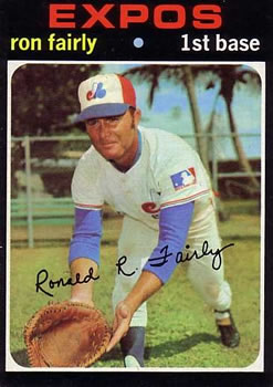 1971 Topps #315 Ron Fairly Front