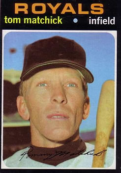 1971 Topps #321 Tom Matchick Front