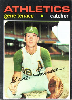 1971 Topps #338 Gene Tenace Front
