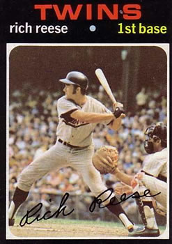 1971 Topps #349 Rich Reese Front