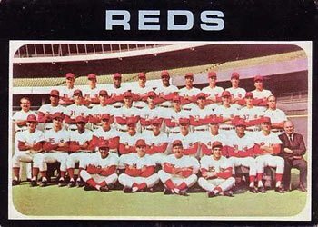 1971 Topps #357 Cincinnati Reds Front