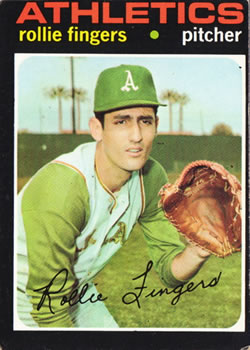 1971 Topps #384 Rollie Fingers Front