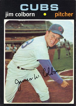 1971 Topps #38 Jim Colborn Front