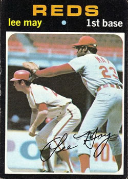 1971 Topps #40 Lee May Front