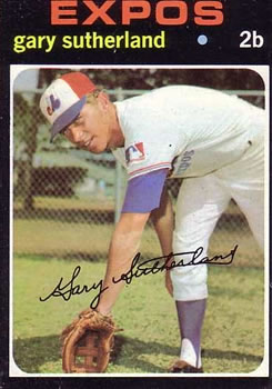 1971 Topps #434 Gary Sutherland Front