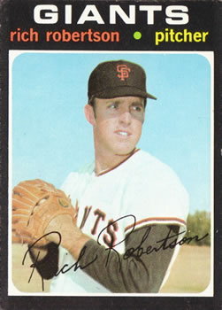 1971 Topps #443 Rich Robertson Front