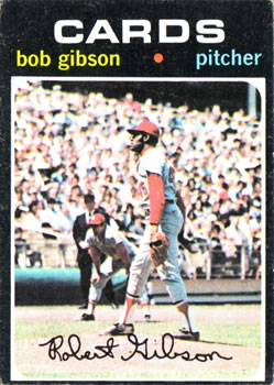 1971 Topps #450 Bob Gibson Front