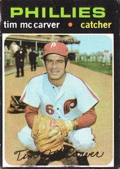 1971 Topps #465 Tim McCarver Front