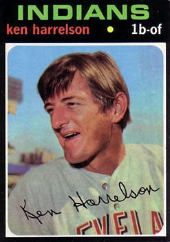 1971 Topps #510 Ken Harrelson Front