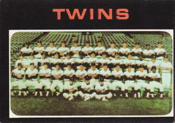 1971 Topps #522 Minnesota Twins Front