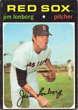 1971 Topps #577 Jim Lonborg Front
