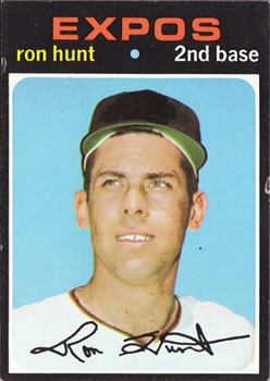 1971 Topps #578 Ron Hunt Front