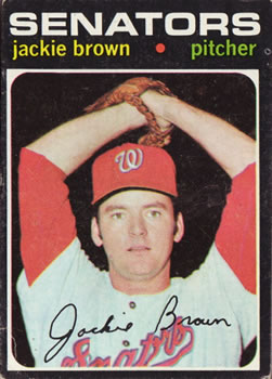 1971 Topps #591 Jackie Brown Front