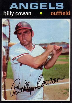 1971 Topps #614 Billy Cowan Front