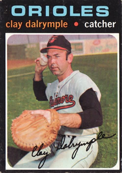 1971 Topps #617 Clay Dalrymple Front