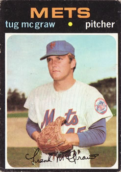 1971 Topps #618 Tug McGraw Front