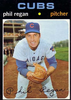 1971 Topps #634 Phil Regan Front