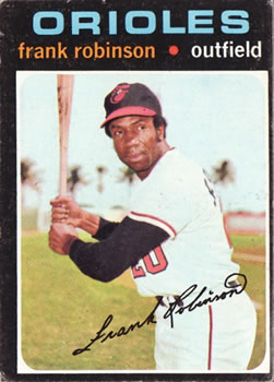1971 Topps #640 Frank Robinson Front