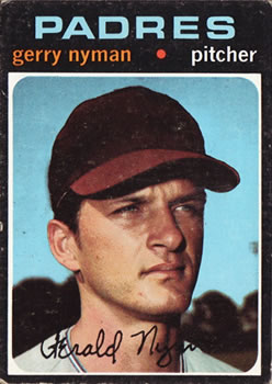 1971 Topps #656 Gerry Nyman Front