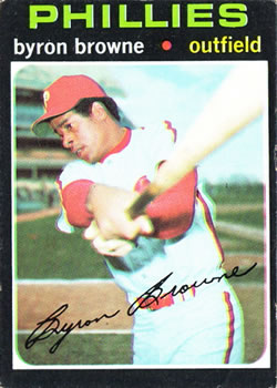 1971 Topps #659 Byron Browne Front