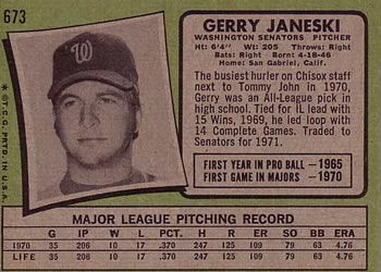 Gerry Janeski Chicago White Sox Custom Baseball Card 1970 Style Card That  Could Have Been by MaxCards Mint Condition 2018
