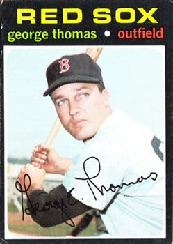 1971 Topps #678 George Thomas Front