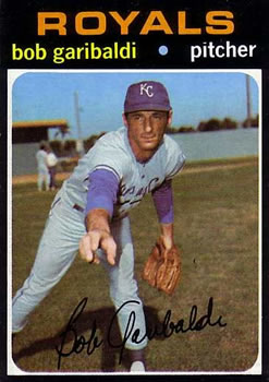 1971 Topps #701 Bob Garibaldi Front