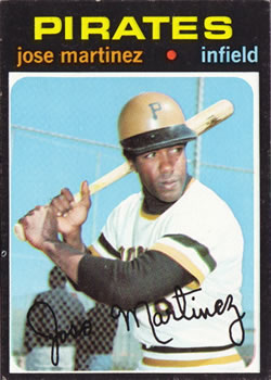 1971 Topps #712 Jose Martinez Front