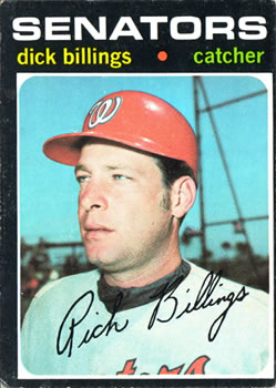1971 Topps #729 Dick Billings Front