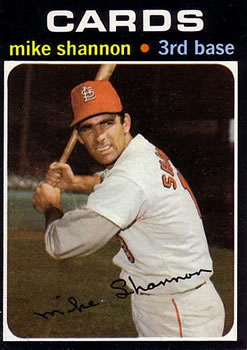 1971 Topps #735 Mike Shannon Front