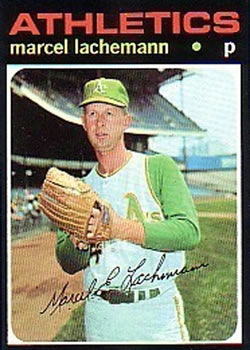 1971 Topps #84 Marcel Lachemann Front