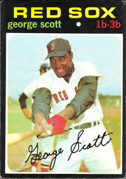 1971 Topps #9 George Scott Front