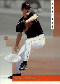 1996 Leaf Signature Series #19 Mike Mussina Front