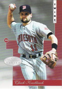 1996 Leaf Signature Series #20 Chuck Knoblauch Front
