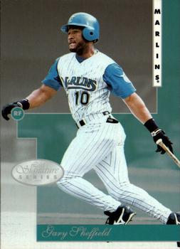 1996 Leaf Signature Series #30 Gary Sheffield Front
