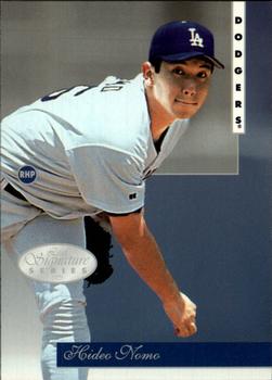 1996 Leaf Signature Series #51 Hideo Nomo Front